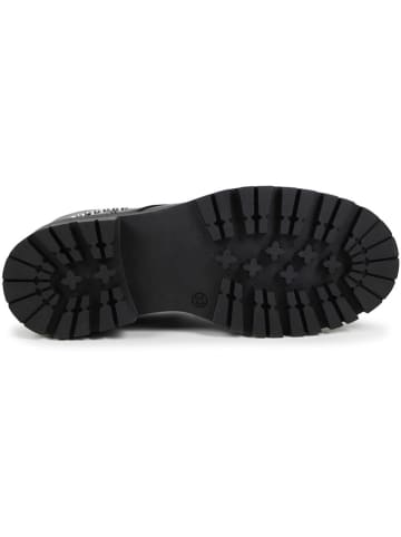 Karl Lagerfeld Kids Leren boots zwart