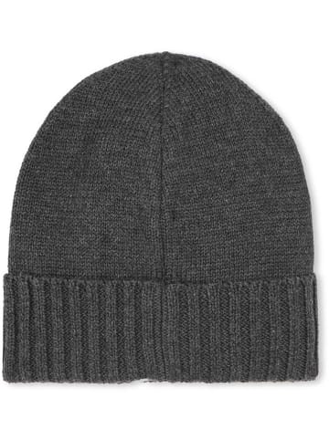 Karl Lagerfeld Kids Czapka w kolorze antracytowym