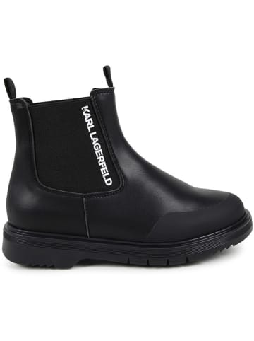 Karl Lagerfeld Kids Chelseaboots zwart