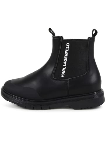 Karl Lagerfeld Kids Chelseaboots zwart