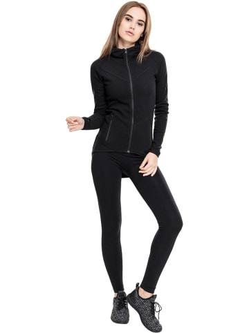 Urban Classics Sweatjacke in Schwarz