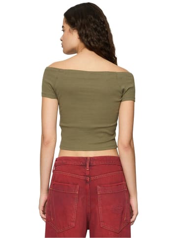 Urban Classics 2er-Set: Shirts in Khaki/ Weiß