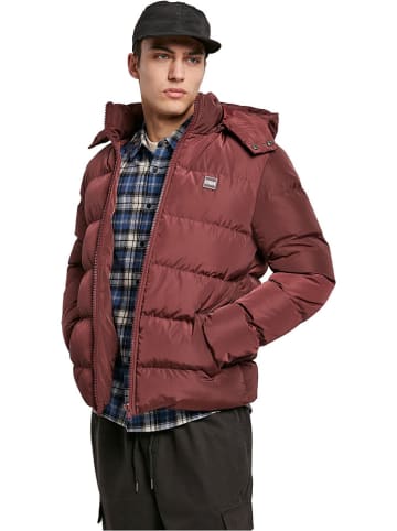 Urban Classics Steppjacke in Bordeaux