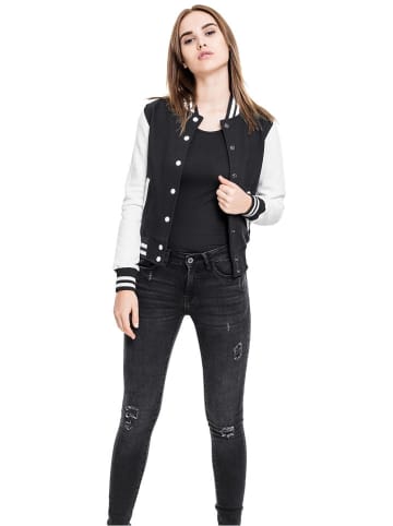 Urban Classics Blouson zwart/wit