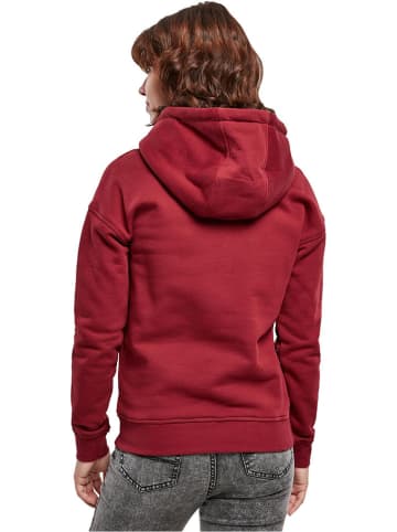 Urban Classics Hoodie in Rot