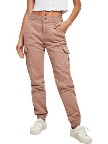 Urban Classics Cargohose in Rosa