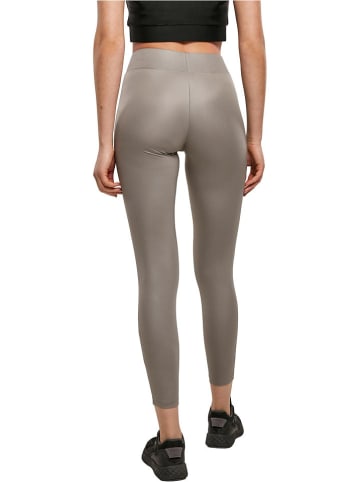 Urban Classics Kunstleren legging beige