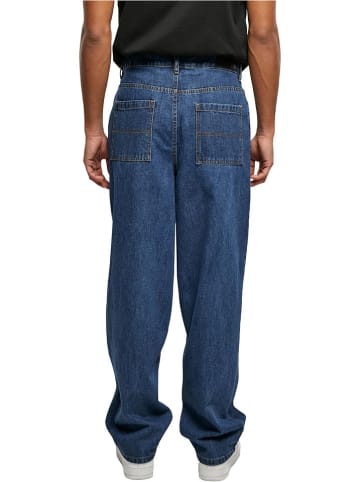 Urban Classics Spijkerbroek - comfort fit - donkerblauw