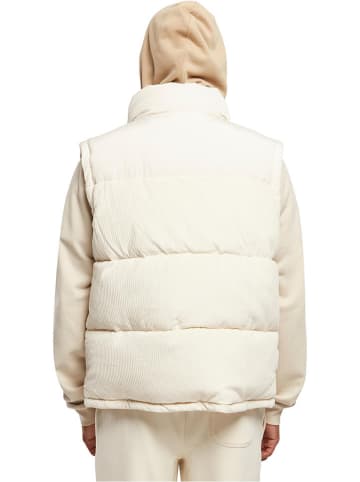 Urban Classics Corduroybodywarmer wit