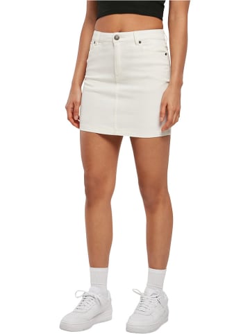 Urban Classics Spijkerrok wit