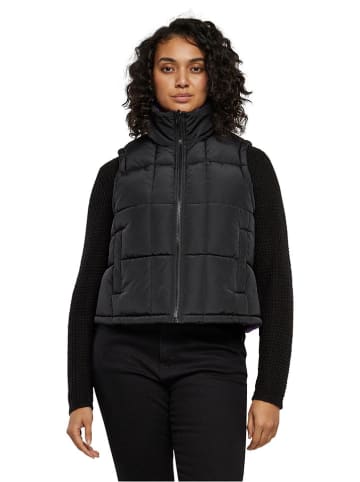 Urban Classics Steppweste in Schwarz