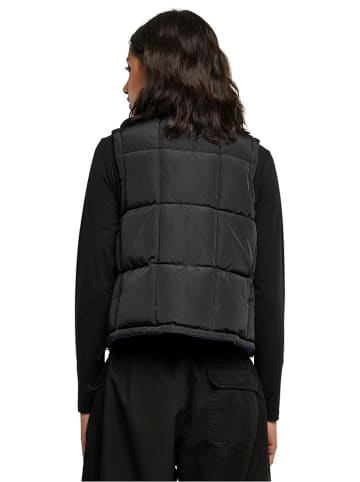 Urban Classics Steppweste in Schwarz