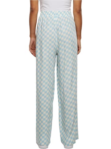 Urban Classics Broek lichtblauw/wit