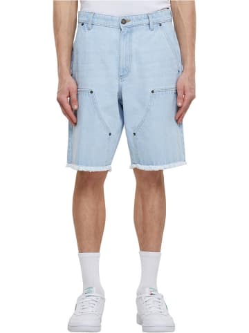 Urban Classics Szorty dżinsowe w kolorze błękitnym