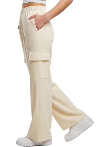 Urban Classics Sweathose in Creme