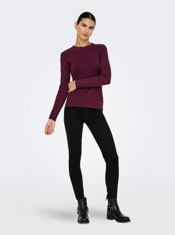 JDY Pullover in Bordeaux