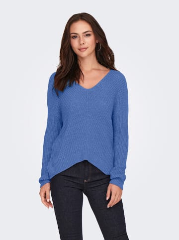 JDY Sweter w kolorze niebieskim