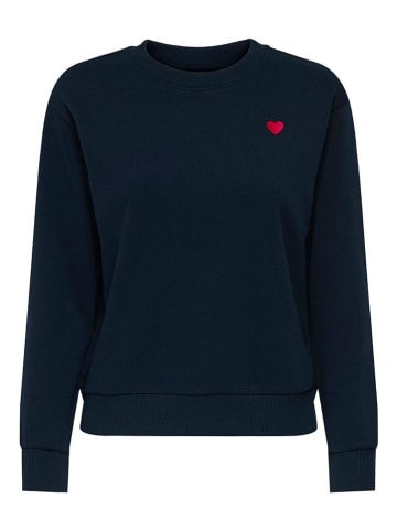 JDY Bluza w kolorze granatowym