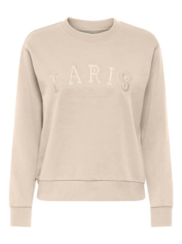 JDY Sweatshirt in Beige
