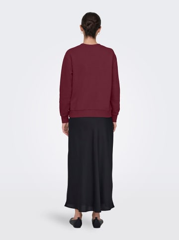 JDY Sweatshirt bordeaux