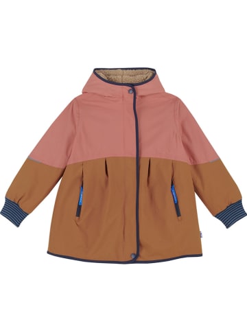 finkid Winterjacke "Aina Mukka" in Rosa/ Hellbraun/ Blau