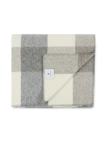 Lanerossi Wohndecke in Grau/ Creme