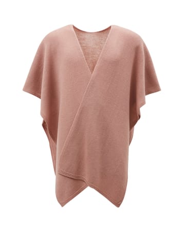 Lanerossi Wollponcho "Asia" in Rosa - (L)160 x (B)108 cm