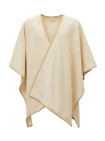 Lanerossi Poncho "Margot" in Beige - (L)130 x (B)170 cm