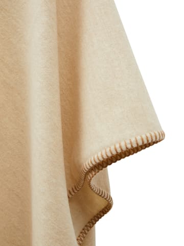 Lanerossi Poncho "Margot" beige - (L)130 x (B)170 cm