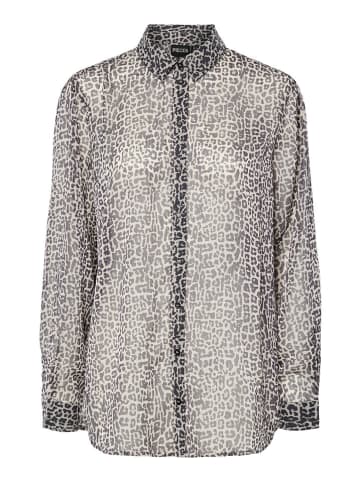 Pieces Blouse "Pcjamaca" zwart/wit