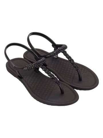 Grendha Zehensandalen "Todo Dia" in Schwarz