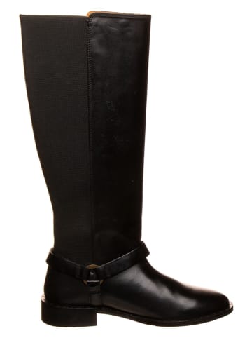 GANT Footwear Skórzane kozaki "Hampton" w czarnym