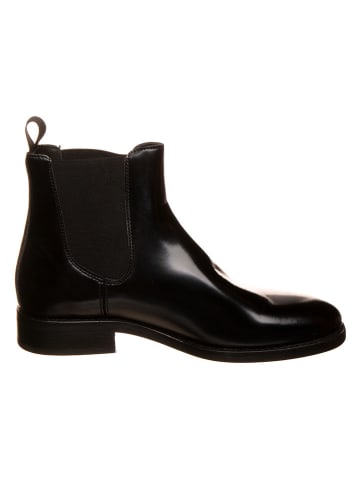 Gant Leder-Chelsea-Boots "Fayy" in Schwarz