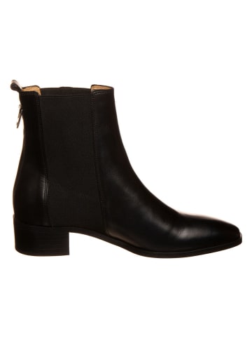 Gant Leder-Stiefeletten "Isla" in Schwarz