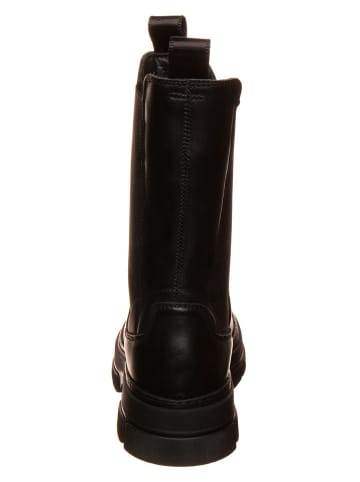 Gant Leder-Chelsea-Boots "Monthike" in Schwarz