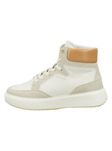 Gant Leder-Sneakers "Custly" in Creme/ Beige