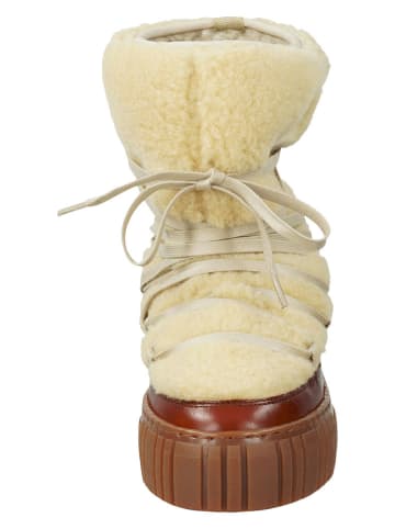 Gant Winterboots "Snowmont" crème/bruin