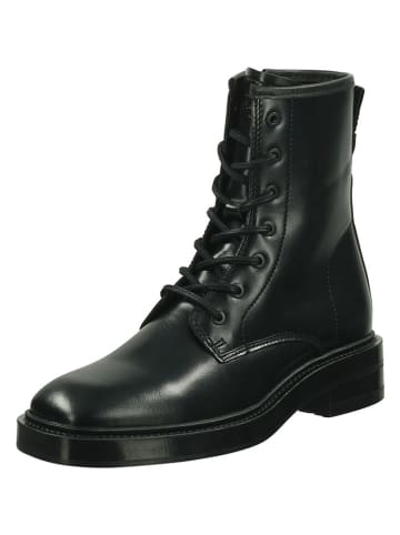Gant Leder-Boots "Fallwi" in Schwarz