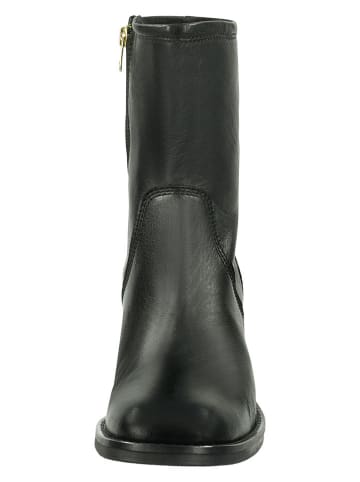 Gant Leder-Stiefeletten "Workdale" in Schwarz