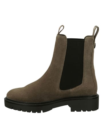Gant Leder-Chelsea-Boots "Kelliin" in Beige