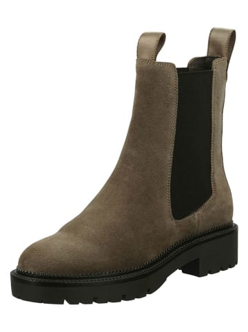 Gant Leder-Chelsea-Boots "Kelliin" in Beige