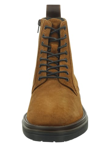Gant Leren boots "Boggar" lichtbruin