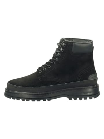 Gant Leder-Winterboots "Clafton" in Schwarz