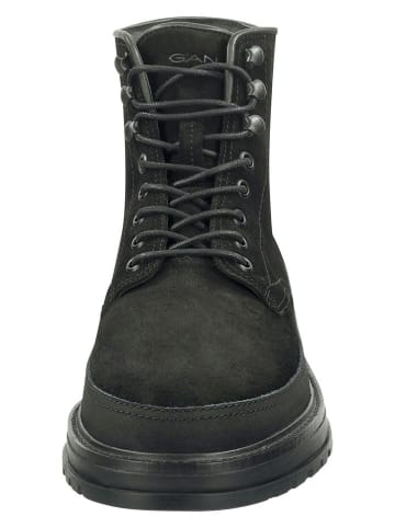 Gant Leren winterboots "Clafton" zwart