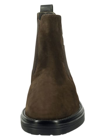 GANT Footwear Skórzane sztyblety "Boggar" w kolorze brązowym