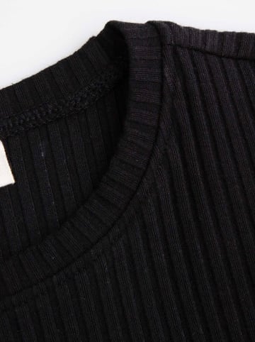 Coccodrillo Longsleeve in Schwarz/ Rosa/ Gelb