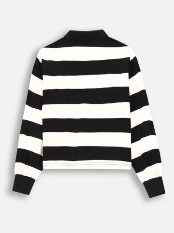 Coccodrillo Poloshirt zwart/wit