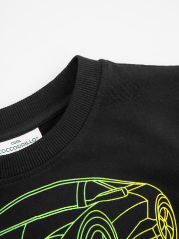 Coccodrillo Sweatshirt in Schwarz