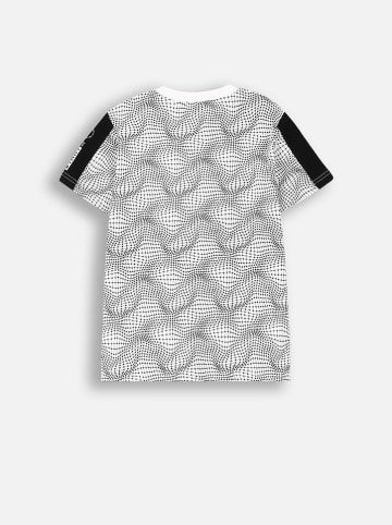 Coccodrillo Shirt in Weiß/ Schwarz