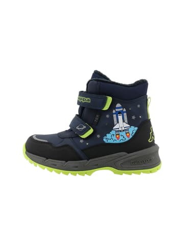 Kappa Winterboots "Osano" in Dunkelblau/Grün